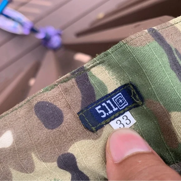 Camo Cargo Pants Army - Picture 6 of 7